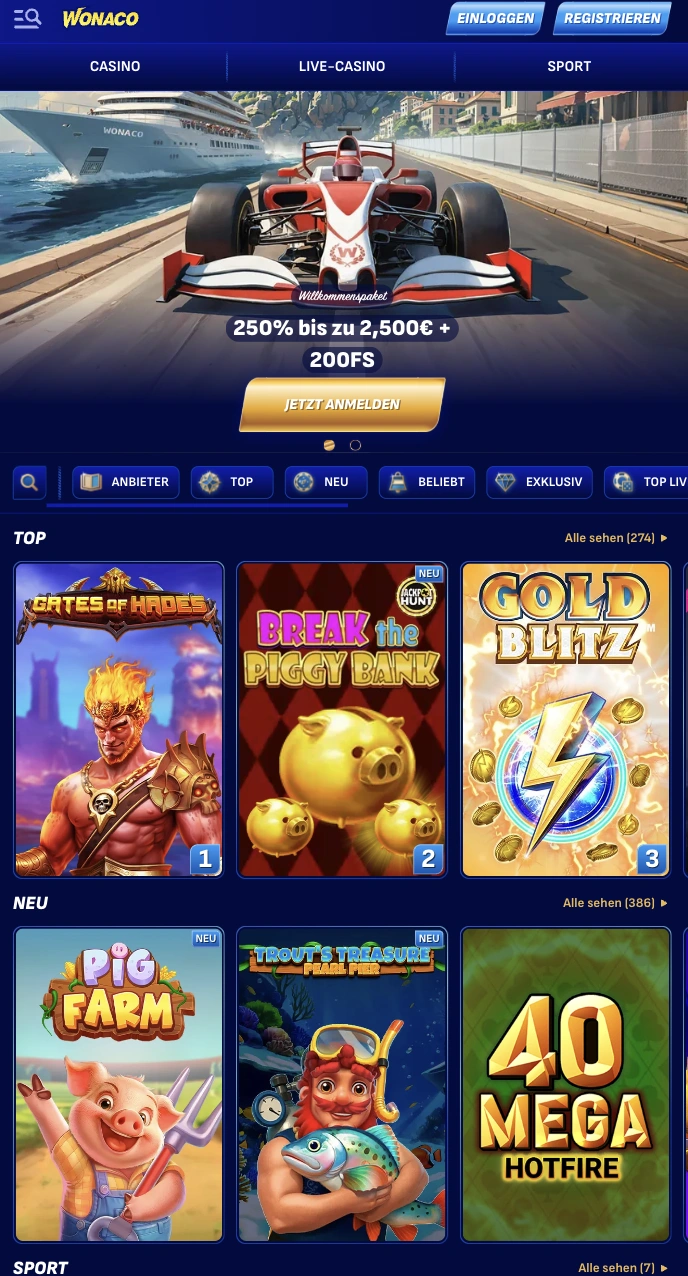 Wonaco App