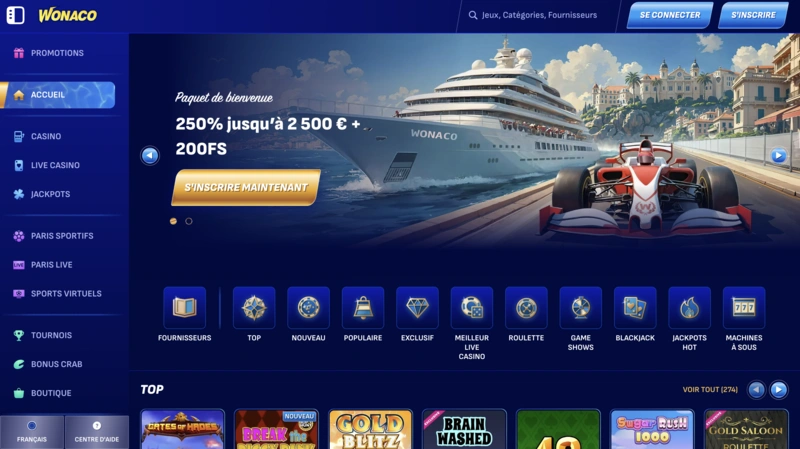 Wonaco Homepage
