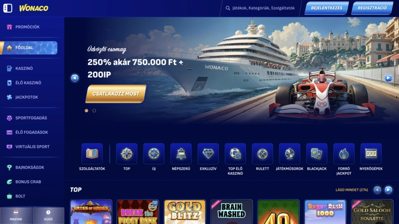 Wonaco Homepage