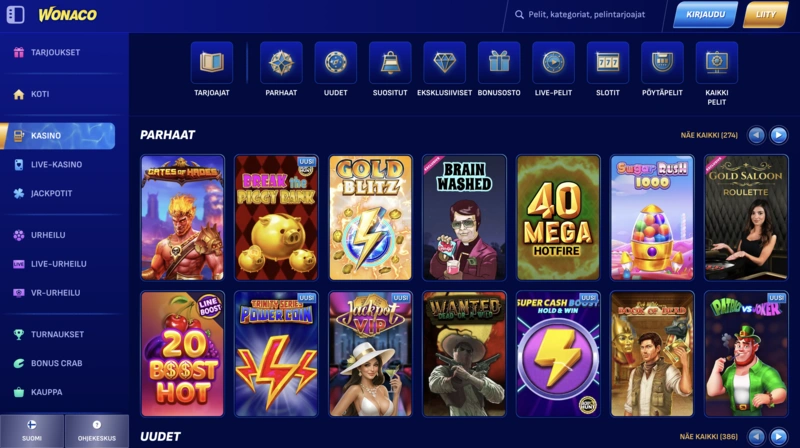 Wonaco Slots